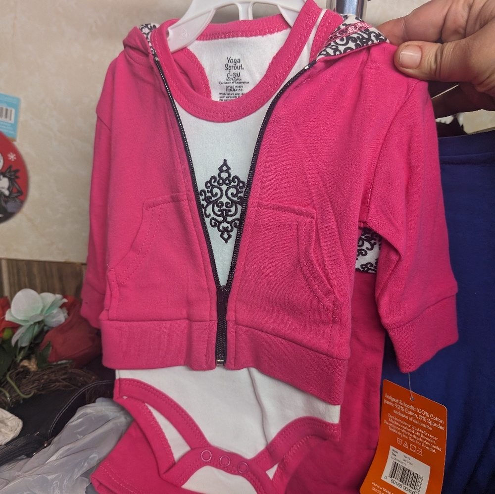 Pink 3pcs outfit